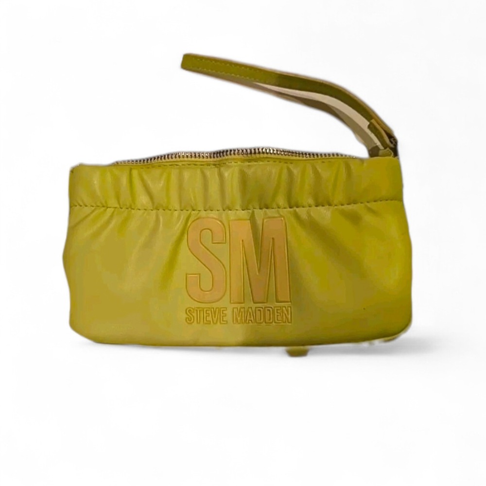 Steve Madden BCarmela Yellow Mini Shoulder Bag NWT Wristlet Purse‎